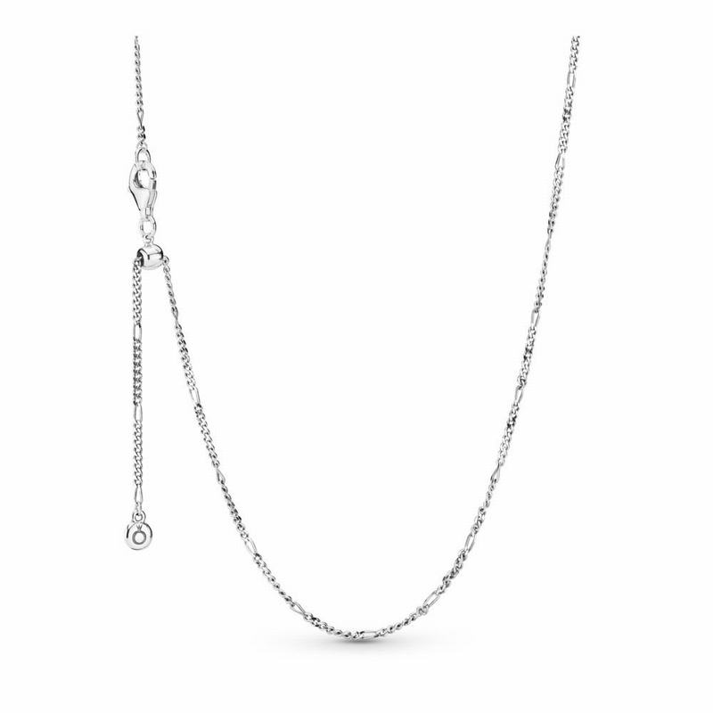 Pandora Sterling Silver Necklace Clearance NZ, Sterling Silver (389675-ZDE)